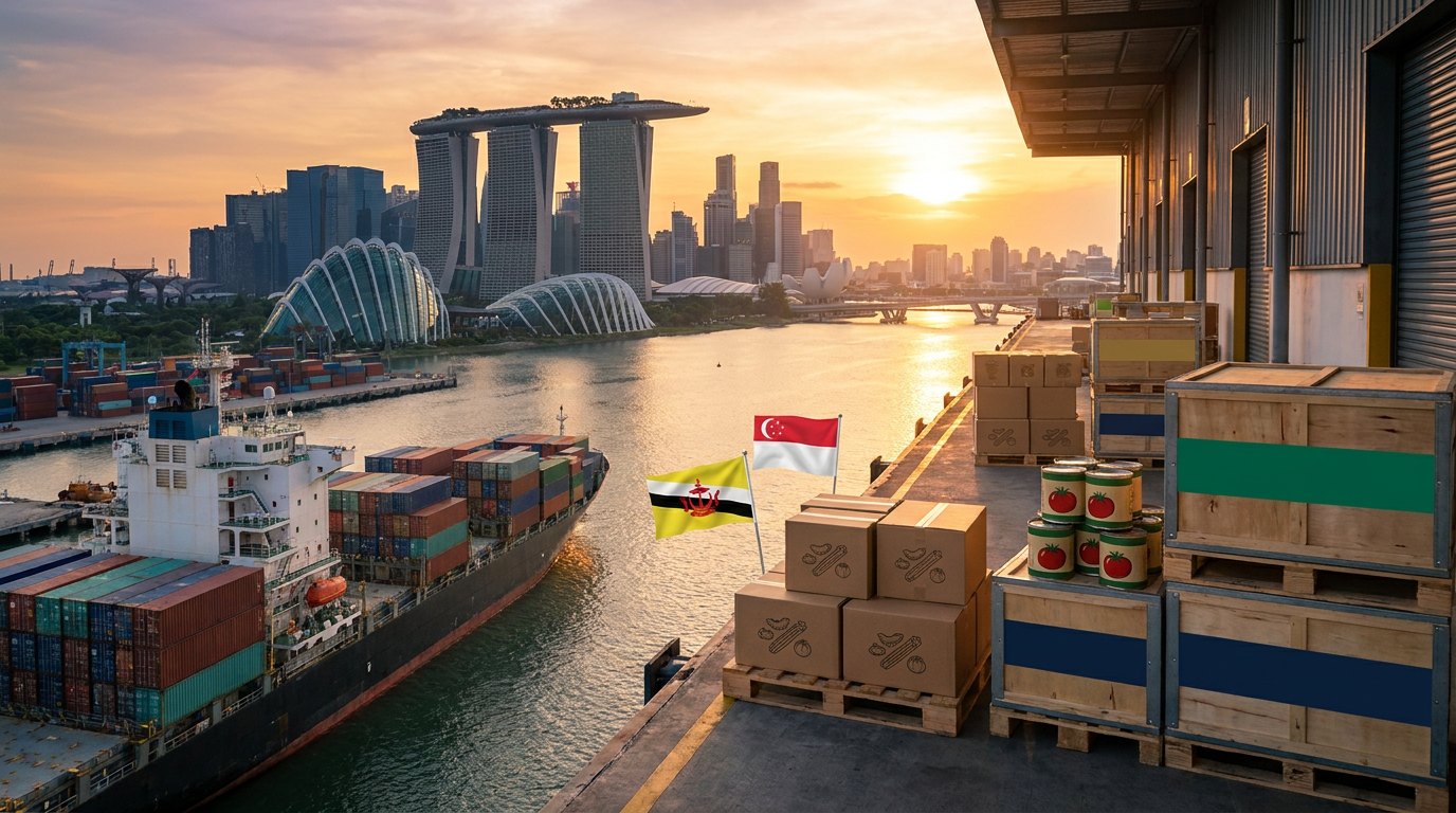 Singapore e Brunei riconoscono i reciproci certificati Halal: cosa cambia per un'azienda italiana che esporta nel Sud-Est asiatico